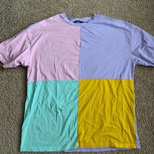 Shein color block shirt. Mens size XL
